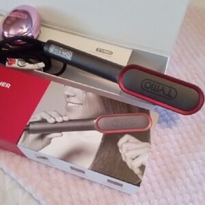 TYMO Hair Straightener with Red Accents
